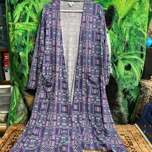 LuLaRoe Sarah Cardigan XL